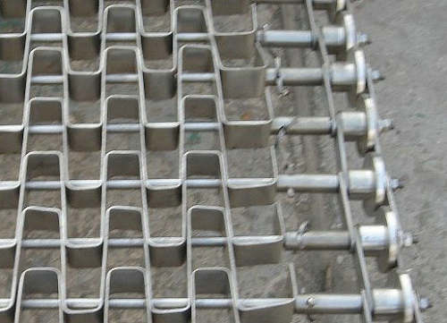 长城网带Stanless steel wire mesh chain---Great wall metal conveyor belt